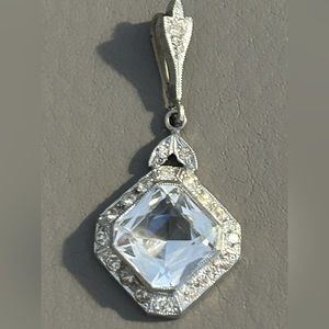 Vintage Anthony Rhinestone Pendant